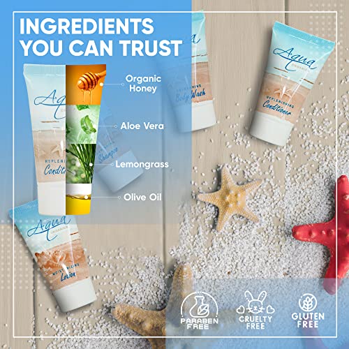 image for Terra Pure Aqua Organics 1.0 oz. Toiletries Set | 1-Shoppe All-In-Kit 