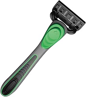 SAFIGLE 1 Juego maquinilla de afeitar Hombres afeitadoras hoja de afeitar de doble filo paisaje masculino cabello kits de afeitar kit de para chicos adolescentes caucho