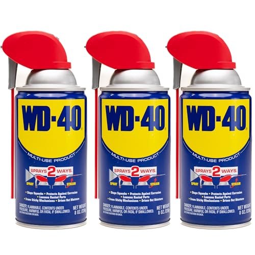3 cans of WD-40