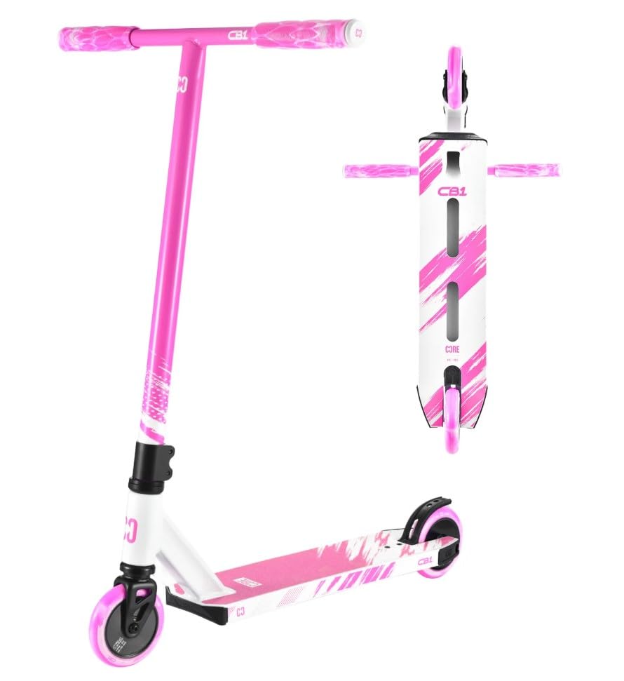 CORE CB1 Patinete de Acrobacias para Principiantes - Patinetes de Acrobacias para Niños de 6 Años en Adelante, Patinete de Impulso para Principiantes para Trucos Freestyle con Ruedas de 110mm
