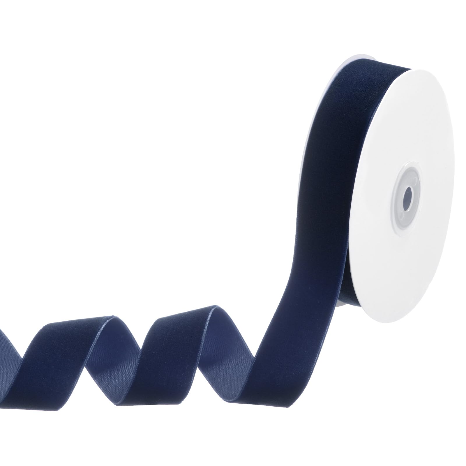 M METERXITY Navy Blue Velvet Ribbon