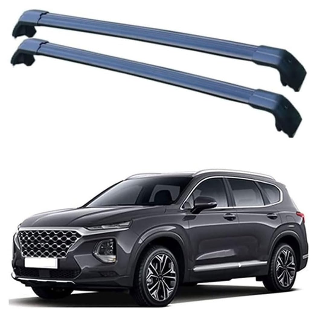VERBANA Roof Rack Cross Bar Compatible With Hyundai Santa Fe