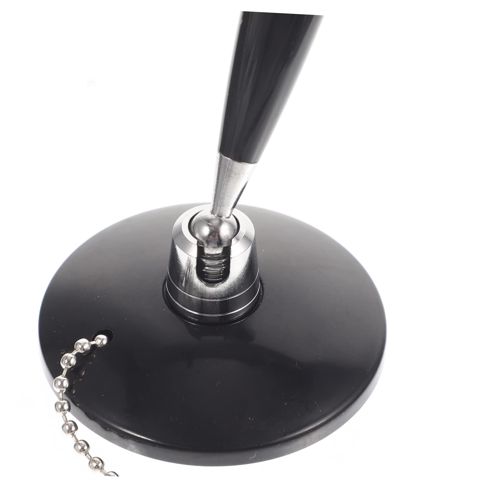 DOITOOL 12 Stück Teiliges Schreibtisch Kugelschreiber mit Kette Ergonomischer Business Kugelschreiber für Büro Hotel und Empfang Schnelltrocknende Rutschfestes Design Langlebiger
