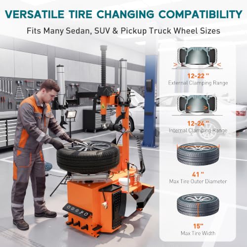 Albott Tire Changer and Balancer Combo