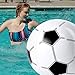 Shindel 27-Inch Giant Inflatable Soccer Ball - Soccer Themed Party Decor & Beach Pool Games, Heavy-Duty Without BPA Vinyl Ball for Outdoor Sports, Backyard, Lake & Birthday Activities