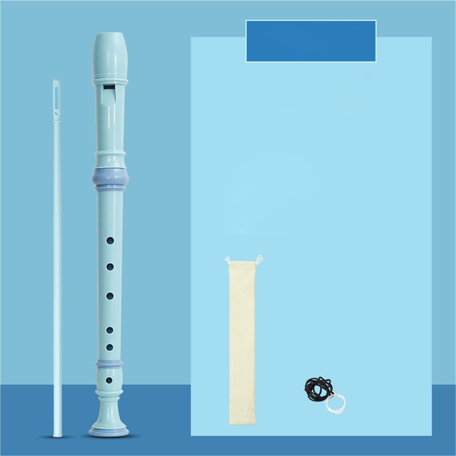 Flûte À Bec Instruments De Musique Flûte À Bec Allemande Pour Débutants 6 Et 8 Trous