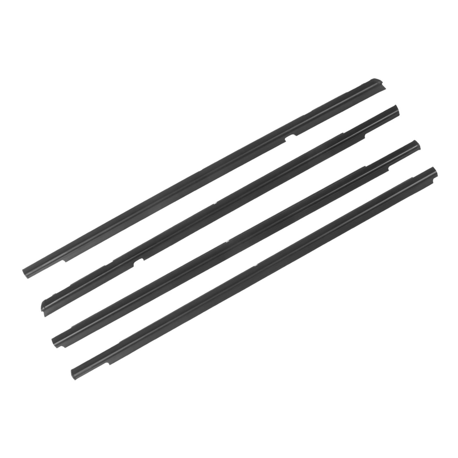 Blnetu One Color 5727A005 4Pcs Car Weatherstrip Door Seal Belt Front Rear Window For Mitsubishi For Lancer 2008-2017 Car Weather Stripping