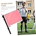 POPETPOP Hand Signal Flag Horn Portable Multi-Functional Field Flag for Sports Competitions and Training Lightweight Design Light Effect for Enhanced Visibility
