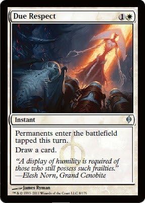 Magic: the Gathering - Due Respect - New Phyrexia