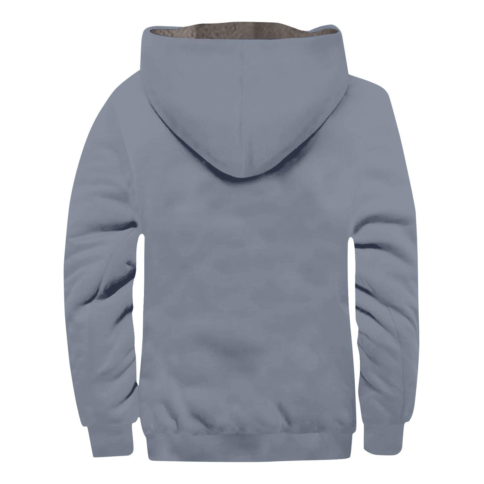 Chaqueta de ocio para hombre con cremallera, chaqueta de invierno cálida para exteriores, chaqueta de entretiempo, chaqueta de forro polar, chaqueta térmica con capucha
