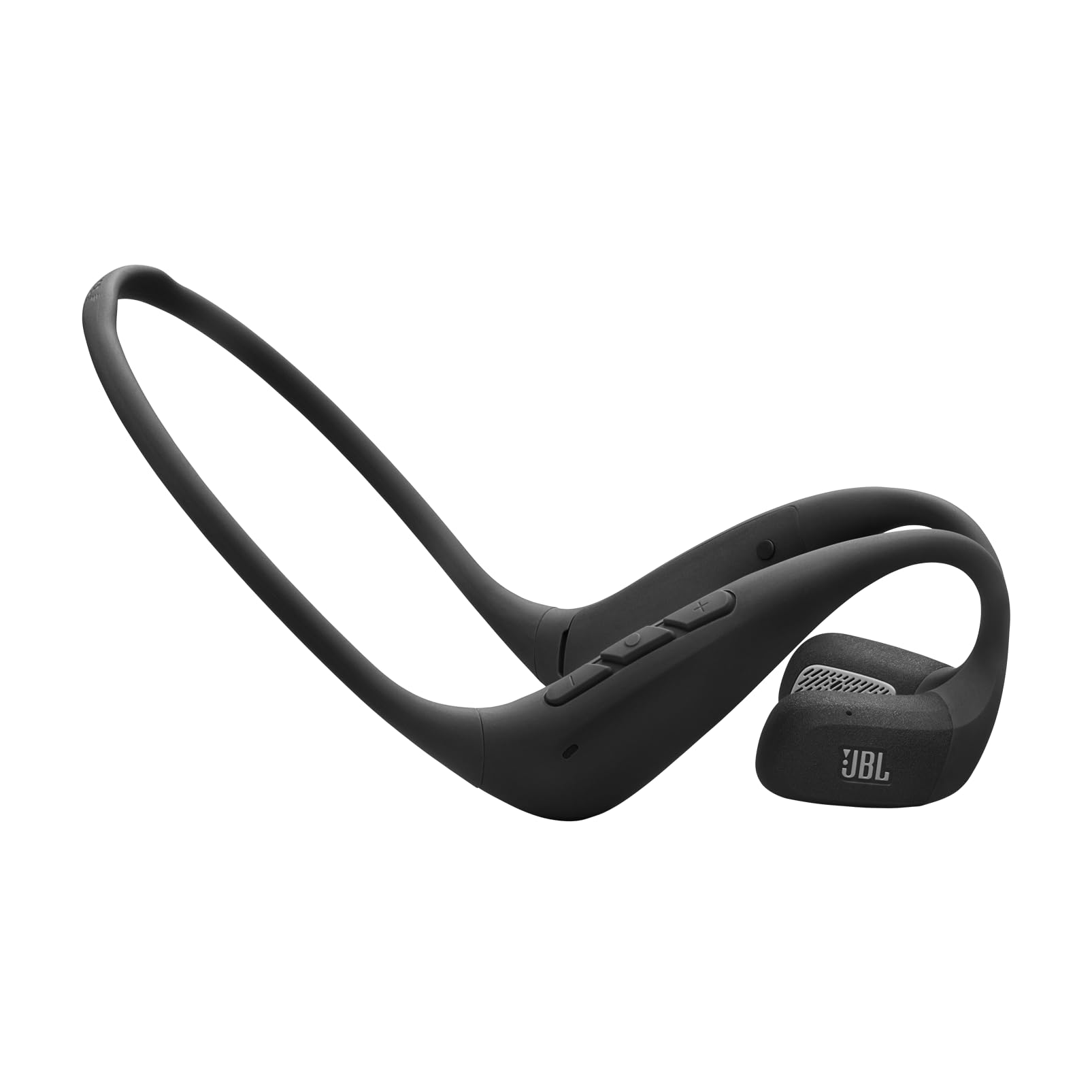 JBL Endurance Pace – bezprzewodowe słuchawki sportowe open-ear Bluetooth z technologią JBL OpenSound, lekki tytanowy pałąk z pamięcią kształtu, wodoodporne (IP68), do 10 h baterii, czarno-szare