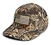Paramount Outdoors American Flag Camo Hunting Hat 6-Panel Structured Flag Cap (RT Edge)