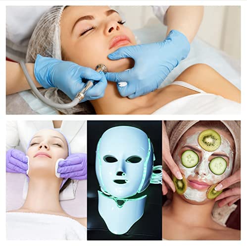 Aravli LED Photon Therapy 7 Colors Light Treatment Facial Beauty Skin Care Rejuvenation Phototherapy Mask PDT Beauty Face for Home Pack of 1 - Image 3