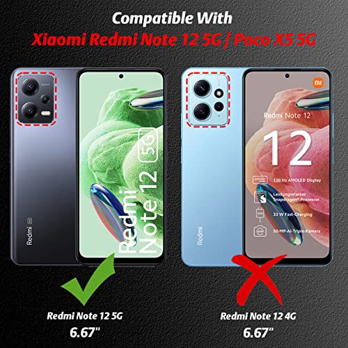 Jrester Cover per Xiaomi Redmi Note 12 5G / Xiaomi...