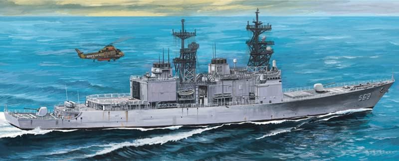 TOUCAN RC HOBBY Minihobby 80913 1/700 USS Spruance Destroyer Battleship Model Kit with Motor DIY