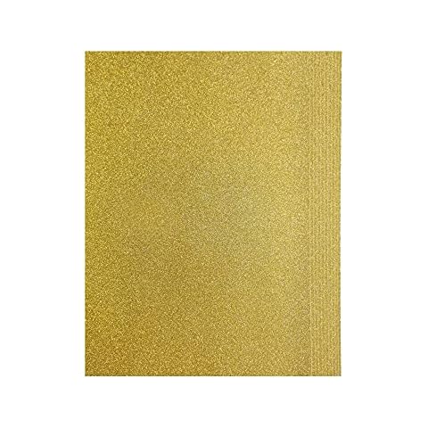 Vrandu Gold Glitter Cards for Crafts Cover