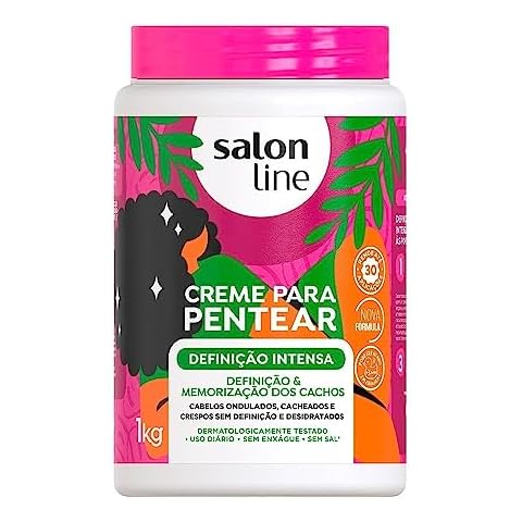Linha Tratamento (Creme Para Pentear) Salon Line - Definicao Intensa 1000 Gr - (Salon Line Treatment (Combing Cream) Collection - Intense Definition Net 35.27 Oz) Cover