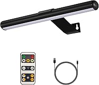 VIGMOJ Wireless Rechargeable Picture Light - Battery Operated Painting Light with Remote, 3 Color Modes, Dimmable 300LM for Art, Dartboard, Gallery