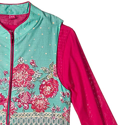 Image of BIBA Girl's Cotton Salwar Suit Set