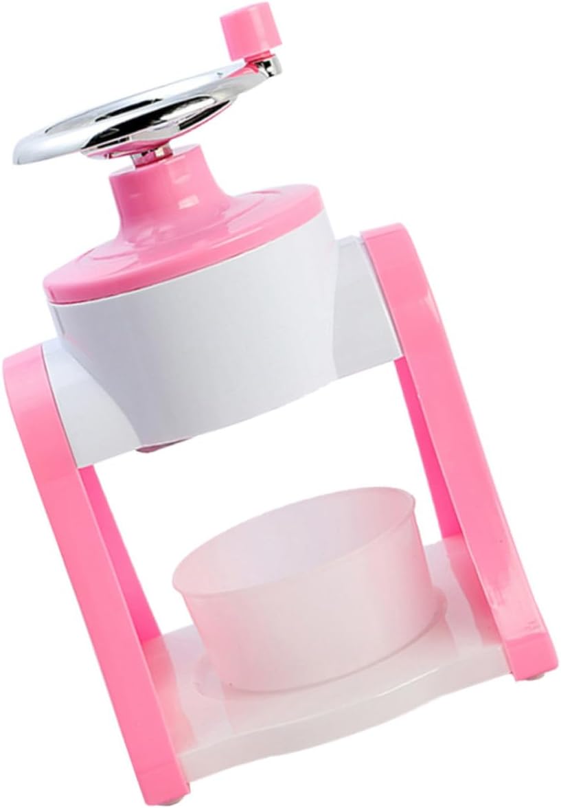 Uonlytech Slushie Machine Manual Ice Chipper Shaved Ice Machine for Home Use Easy Clean