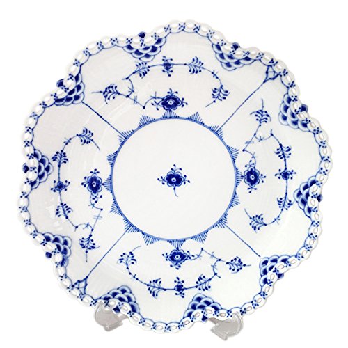 ロイヤルコペンハーゲン ROYAL COPENHAGEN ブルーフルーテッド フルレース プレート ディッシュ ケーキ皿 1103422 1103422 [並行輸入品]のサムネイル