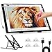 elice Leuchttisch A3,4800 Lux sehr hell 5mm Ultra d&uuml;nn Light Pad f&uuml;r 5D Diamond Painting Zubeh&ouml;r,Dimmbarer Leuchtplatte mit Faltbar St&auml;nder/clips,lichtpad a3 f&uuml;r Designen,Zeichnen Skizzieren,Tattoo