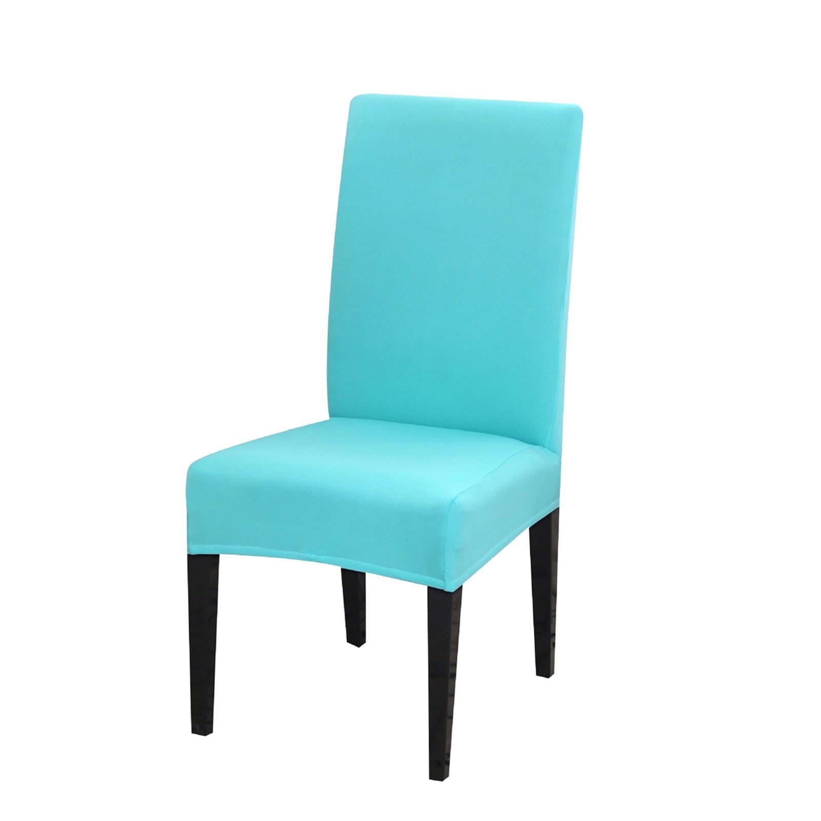 Carotoe A Christmas Chair Cover Soft Chair Slipcover Wedding Back Cover For Holiday Dinning Room Party Decors Back