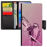 utaupia Cover per Apple iPhone 14 Pro Max Rabat Animal Design Cover Telefono 512 GB Effetto Texture Animali Uccello Tropical Leather