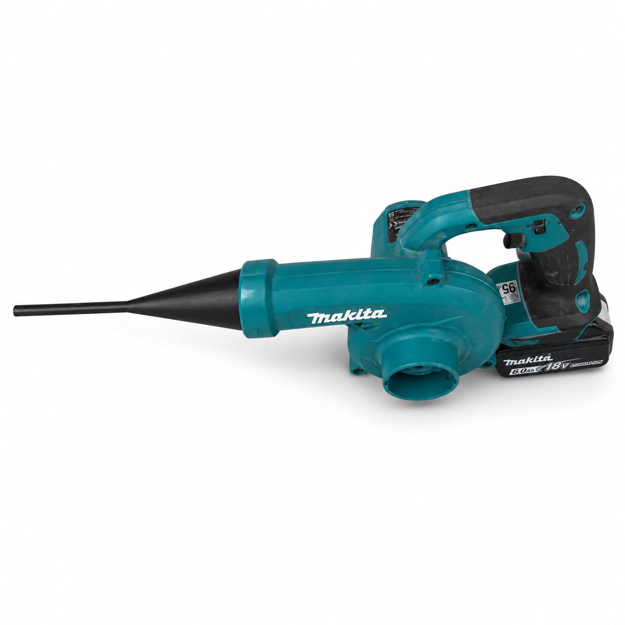 LFTools zestaw dysz dmuchawy akumulatorowej do Makita BU01, BU02 i XBU05, 2-częściowy, do wiercenia otworów i dysz szerokich, czarny