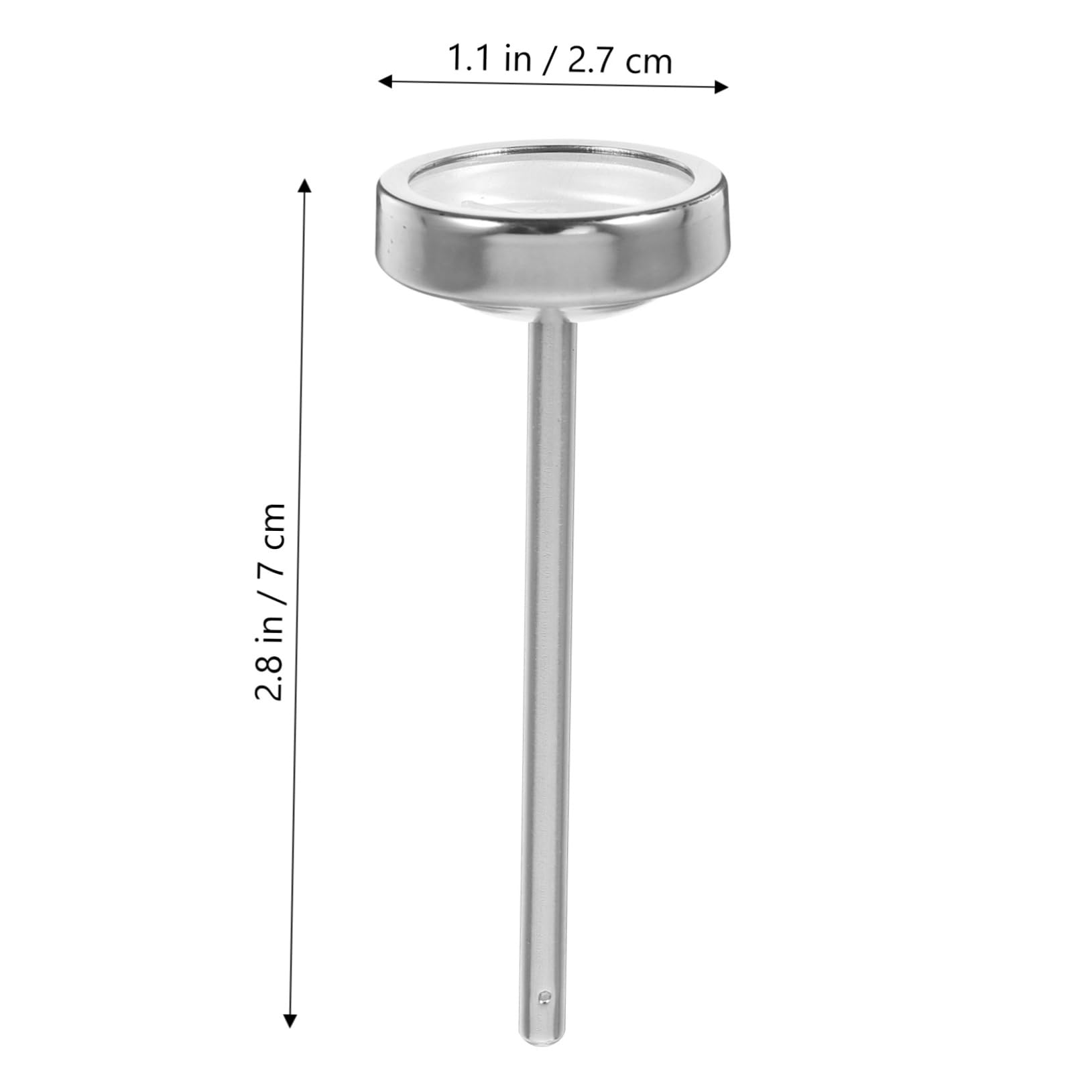 VINTORKY Electric Kettle Thermometer Precision Cooking Temperature Gauge for Home Use Stainless Steel Design Portable and Lightweight Kitchen Gadget for Tea and Brewing