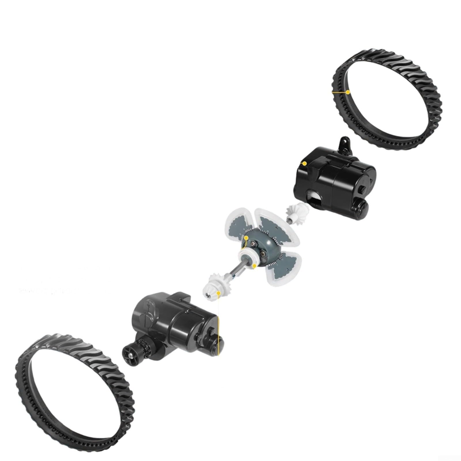 Kit de afinación de piscina, R0524700 R0524800 Control direccional compatible con para zodiac para baracuda MX8 MX6 limpiador automático paquete de 9