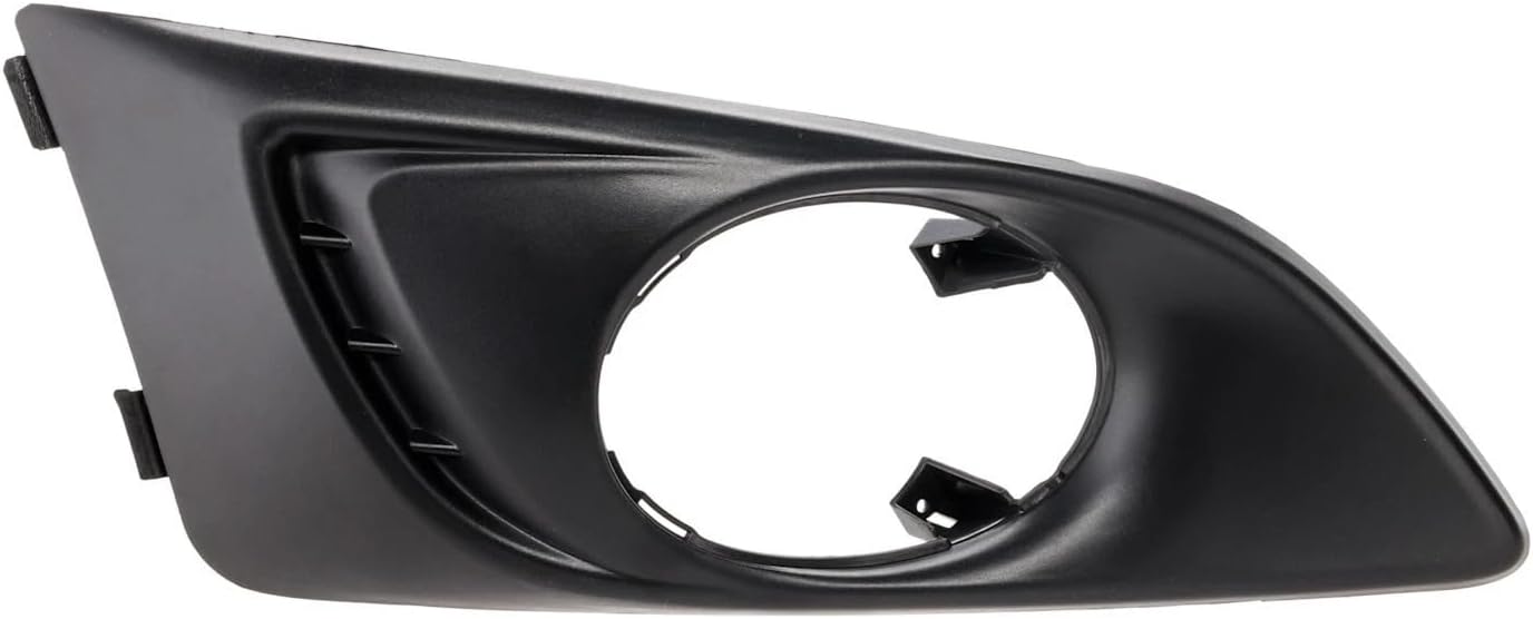 Fog Light Trim Driving Lamp Front Driver Left Side Replacement for Chevrolet Sonic 2012 2013 2014 2015 2016 1.4L l4, for Chevrolet Sonic 2012 2013 2014 2015 2016 1.8L l4 Textured Black