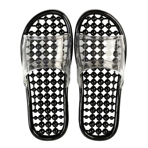 Zapatillas de acupresión para pies, masajeador reflexológico miniatura 1