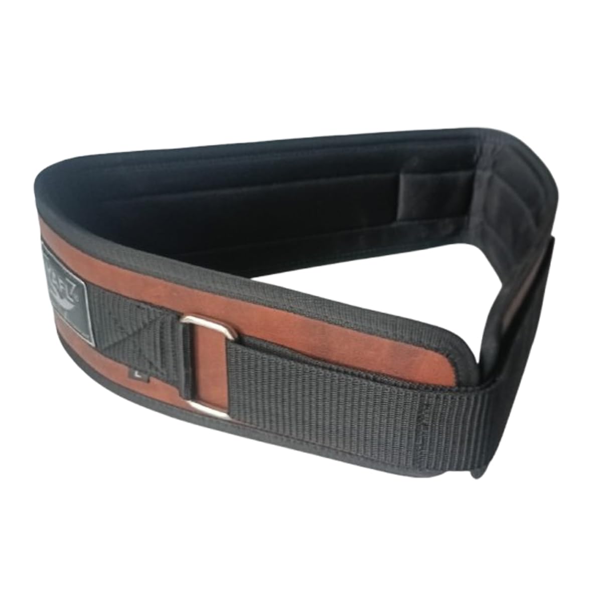 Weight Lifting Belt for Gym, Padded Support Belt with Adjustable Strap, Black and Brown (XXL)-image-33
