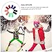 Yardwe 15pairs Multi-Function Snowboard Straps Ski Fixing Bands for Outdoor Sports Wear-Resistant Includes Colors