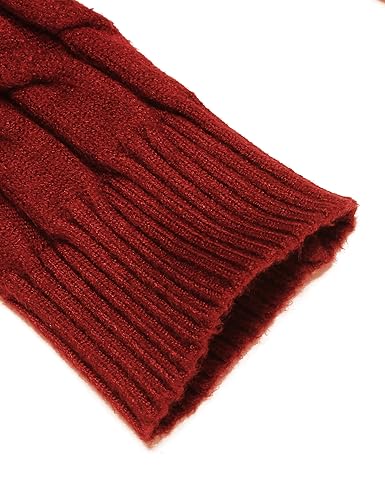 Image of COOFANDY Men's Slim Fit Turtleneck Sweater Casual Twisted Knitted Pullover | Turtleneck Design, Cable Knit Texture with Ultra Stretch, Slim Fit Thermal, Business Casual Office Wear, Fall Winter Clothing