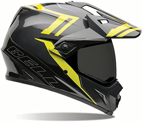 Amazon Bell ベル Mx 9 Advevnture アドベンチャー Dual Sports デュアルスポーツ ヘルメット Barricade バリケード ハイビズイエロー L 並行輸入品 オフロード 車 バイク