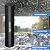 SereneLife Patio Heater Cover for SLOHT44 Infrared Outdoor Electric Space Heater, Heavy Duty Propane Heater Cover, Durable, Tearproof Waterproof Dustproof, Wind/Sunlight/Snow Resistant