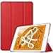 Produktbild TiMOVO Hülle für New iPad Mini 5 2019 (7.9", 5th Generation), Ultra Leicht Schutzhülle mit transparenter Rückseite, Auto Schlaf/Wach Funktion, Magnetische Abdeckung - Rot