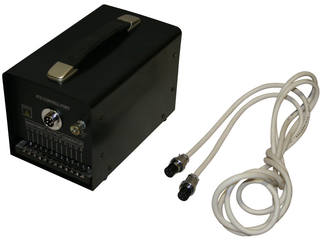 Varan Motors 92625 de ATS Diesel Generadores de corriente 6.8 kVA, 1 x 400 V, 2 x 230 V + eléctrico Starter ATS