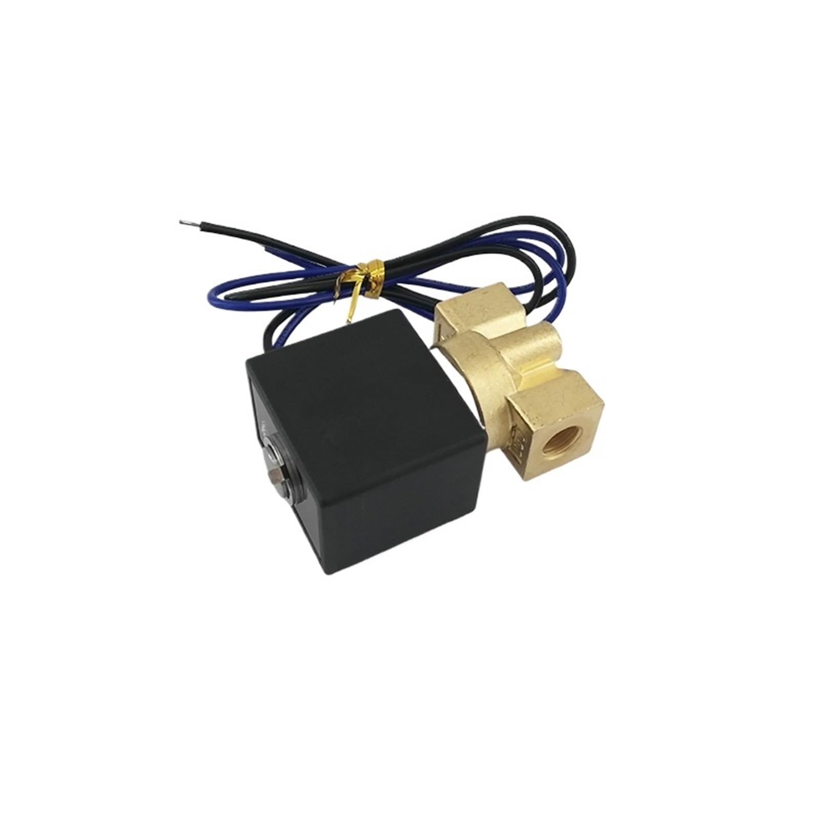 Nageoixsg Ac 110V 2 Way Direct Acting Brass Solenoid Valve G1/4"(Ac 110V)