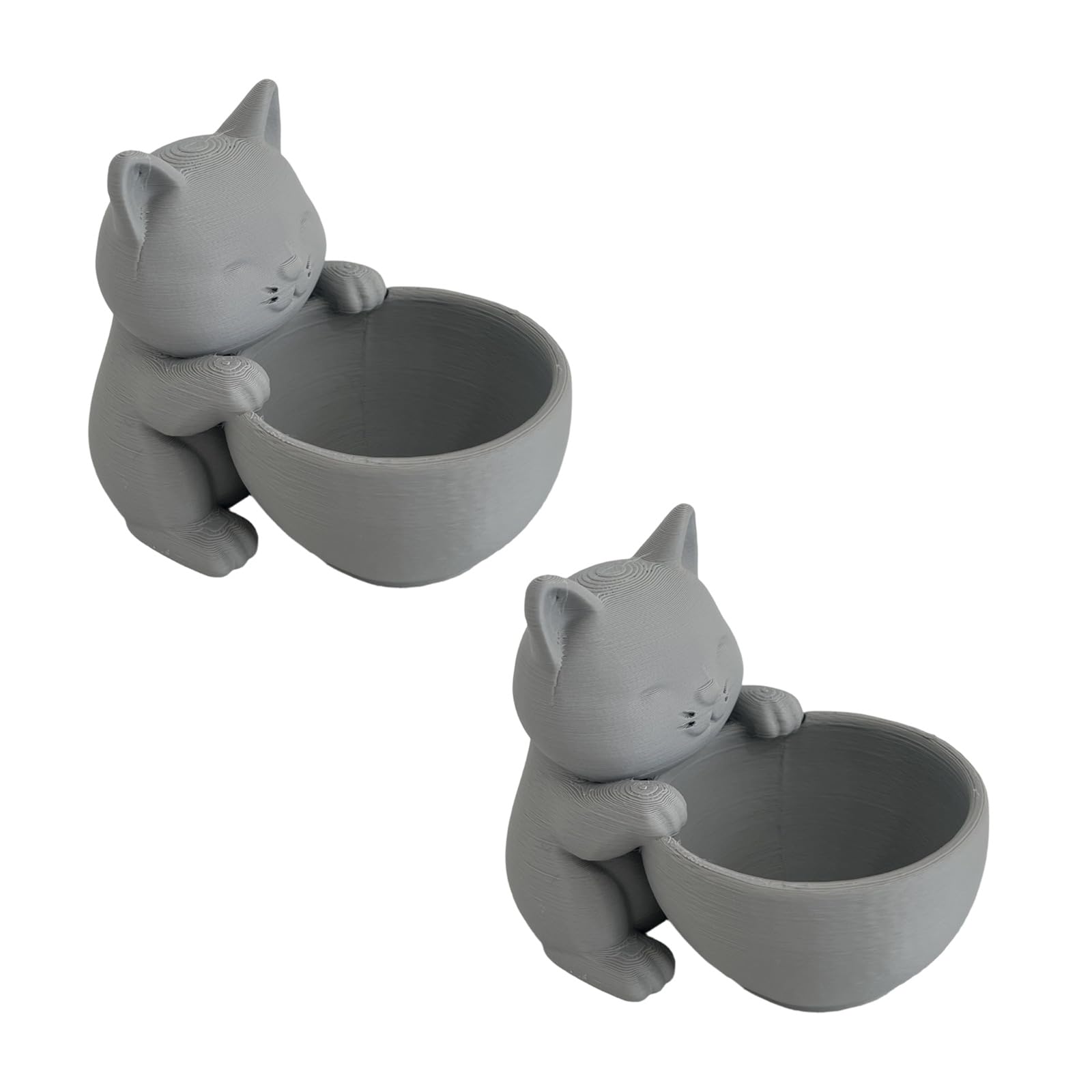 Shurhome Fleshy Plant Kitten Container Flowerpot Balcony Bedroom Accessories Planter Kitten