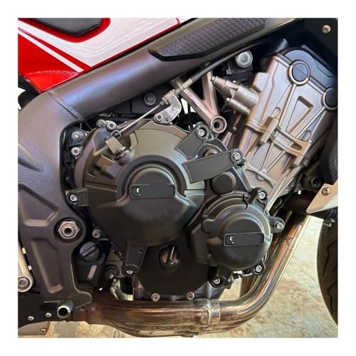 Conjunto de protección para motor CB650R en aluminio y carbono técnico 5
