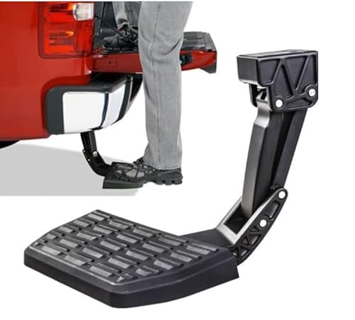 Rear Bed Side Step Retractable Bumper Truck Tailgate Step Fits for Hilux Revo 2015-2023 Truck Bed Step Side Retractable Bumper Step