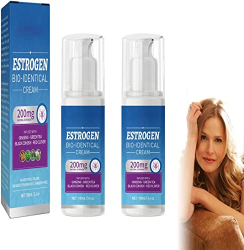 BEROZA 2024 Nieuwe Wilde Yam Cream, Wild Yam Cream voor Hormoonbalans, Vrouwen Biologische Wilde Yam Cream voor Perimenopauze & Menopauze Ondersteuning, voor Alle Huidtypes (2 stuks, B)