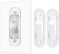 Vista 7 de Protectores de interruptor de pared, cubiertas de placa de seguridad para niños, decoración del hogar (paquete de 4), transparente, mantiene