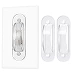 Wall Switch Guards Plate Covers Child Safety Security Home Decor (2 Pack), Clear - Keeps Light Switch ON Or Off Prevent Accidental Device Turn On or Off