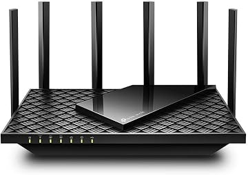 TP-Link Archer AXE75 - WiFi 6 Router AX5400 mbps, 512mb RAM, WiFi 6E, Triple Banda, 6GHz/5GHz/2.4GHz,Gigabit, CPU Quad-Core 1,7GHz,Puerto USB 3.0, Compatible con Alexa,Compatible con OneMesh