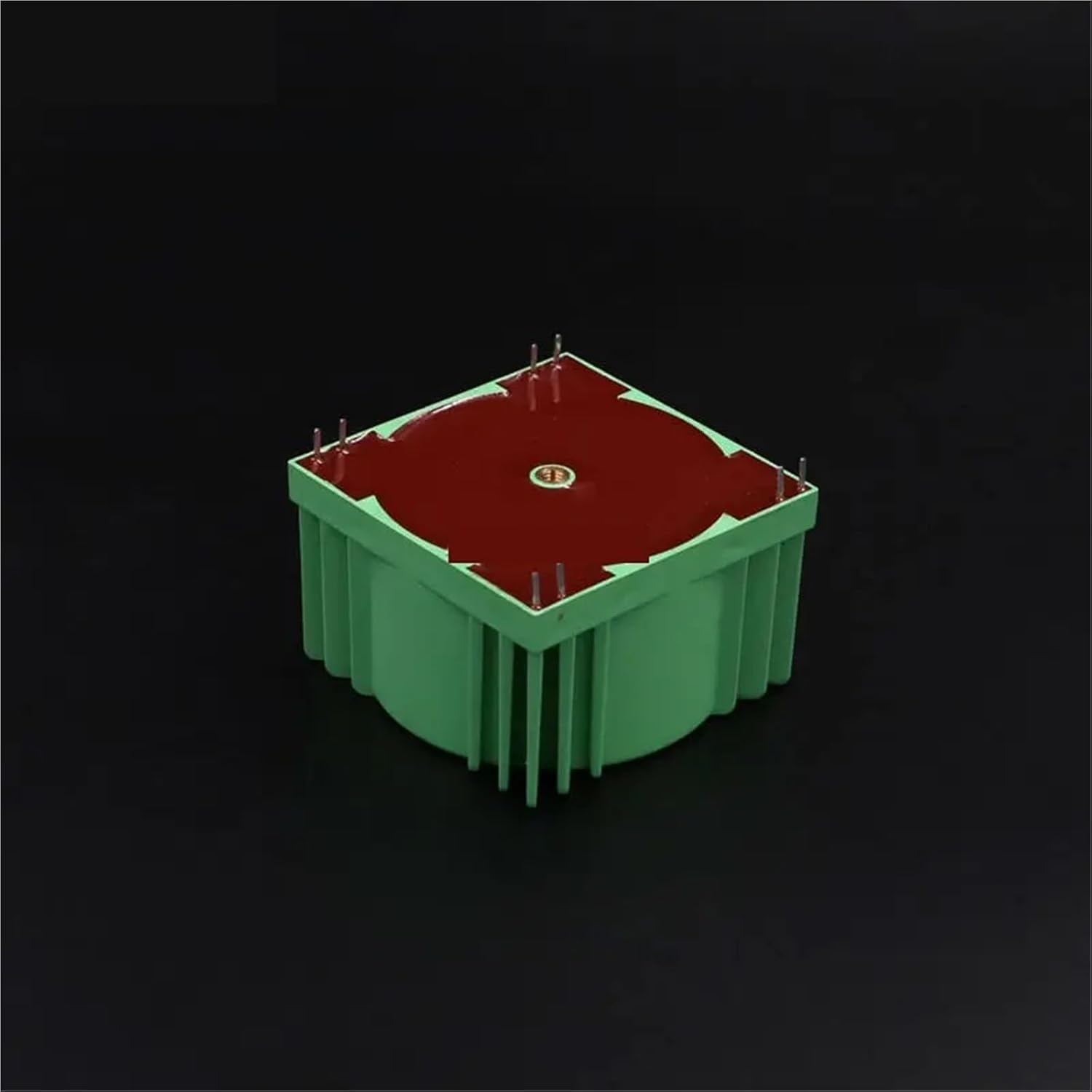 1pcs 25VA Green Square 25W Sealed toroidal Transformers M25-02 Output Voltage AC Dual 9V(2 * 9V)