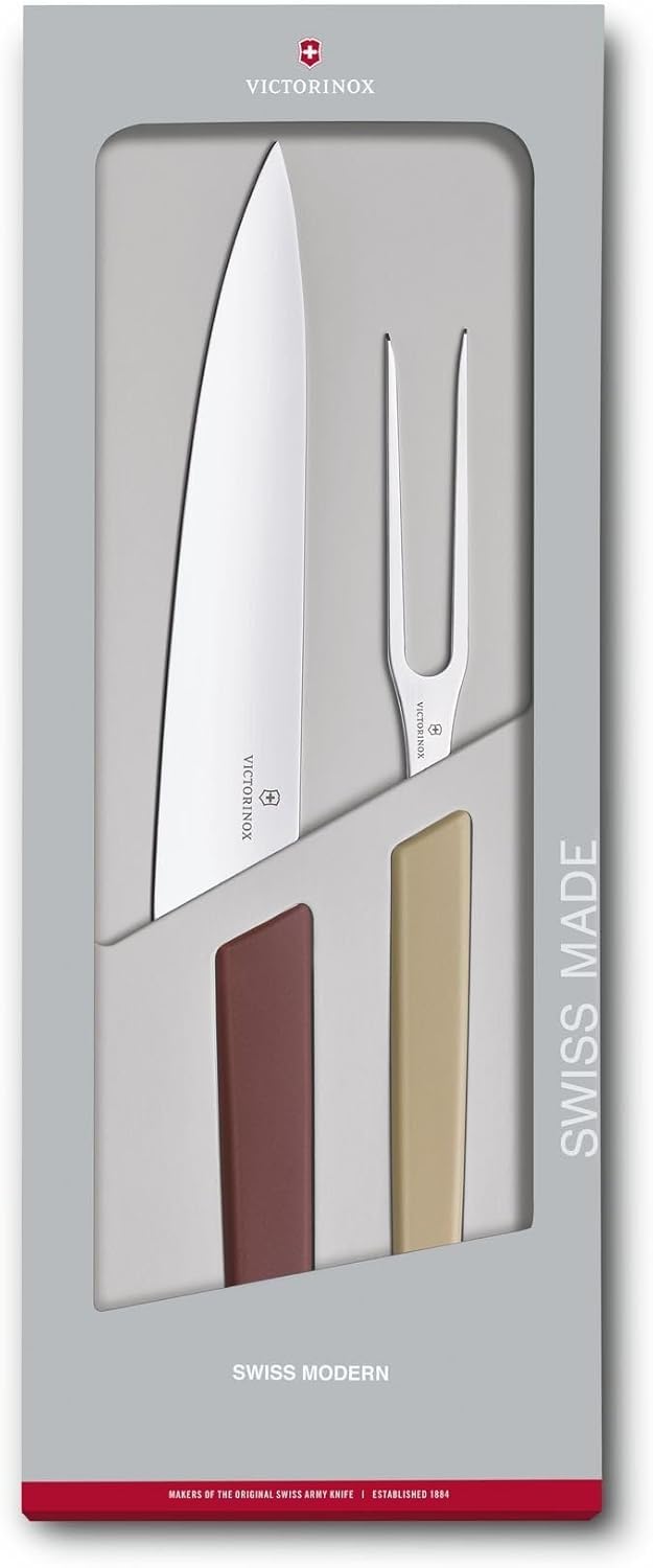 Victorinox Swiss Modan Carving Set, Multicolor
